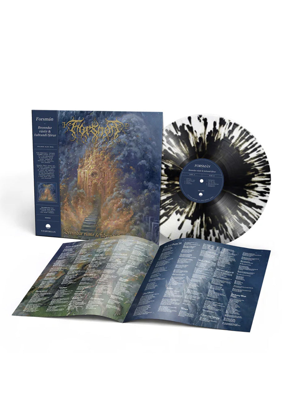 Forsmán Brenndar Rústir Vinile LP clear splatter