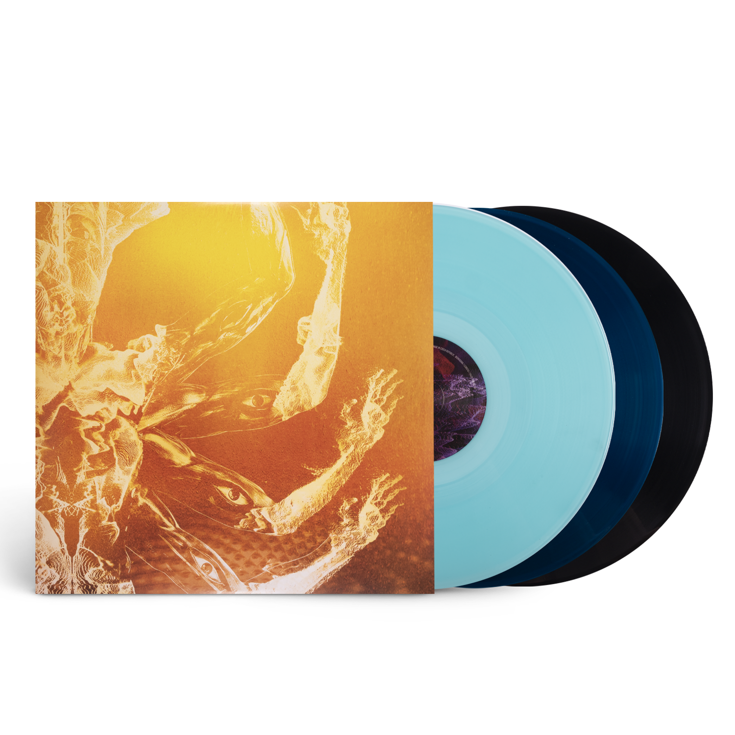 Tool Fear Inoculum Vinile 3LP Blu 180g con Poster