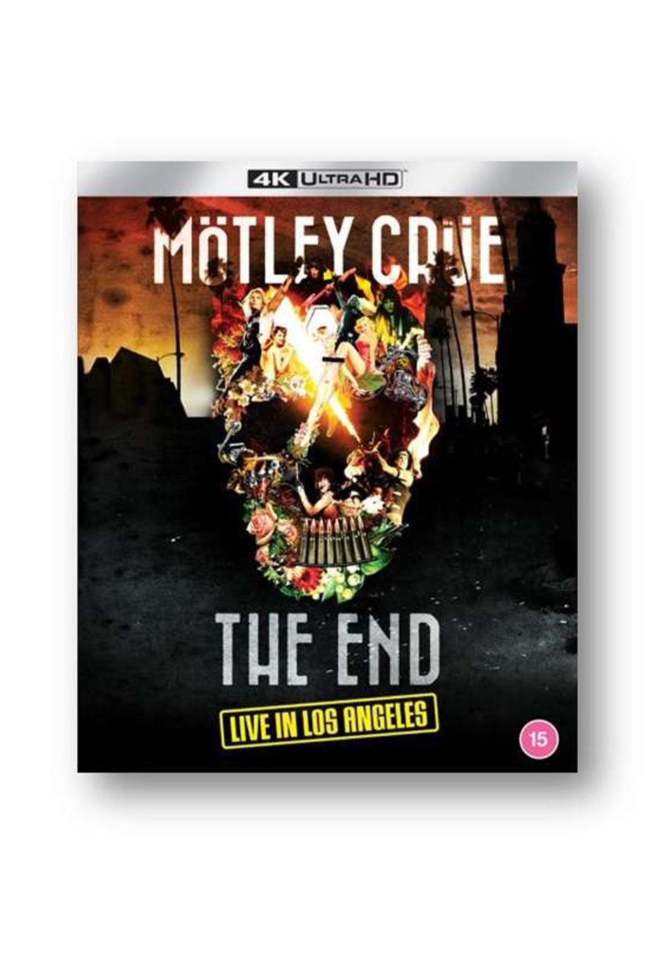 Mötley Crüe The End Blu-Ray Live Los Angeles glam metal