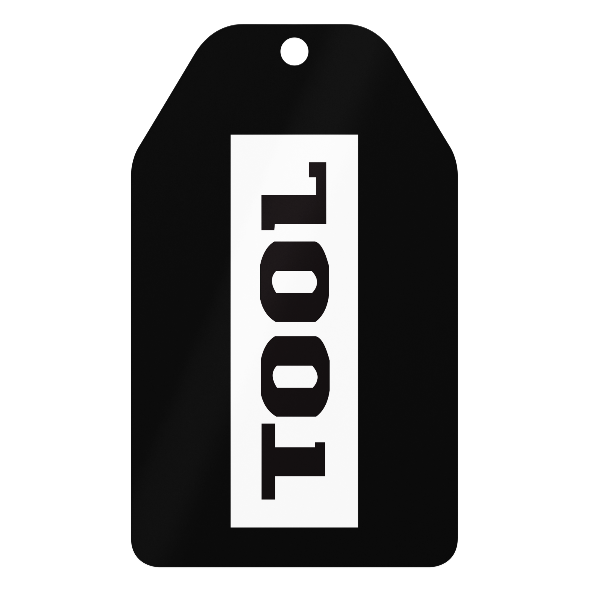 Tool Ornaments Ænima Eye Tag ornamento metallo 7,6x12,7 cm
