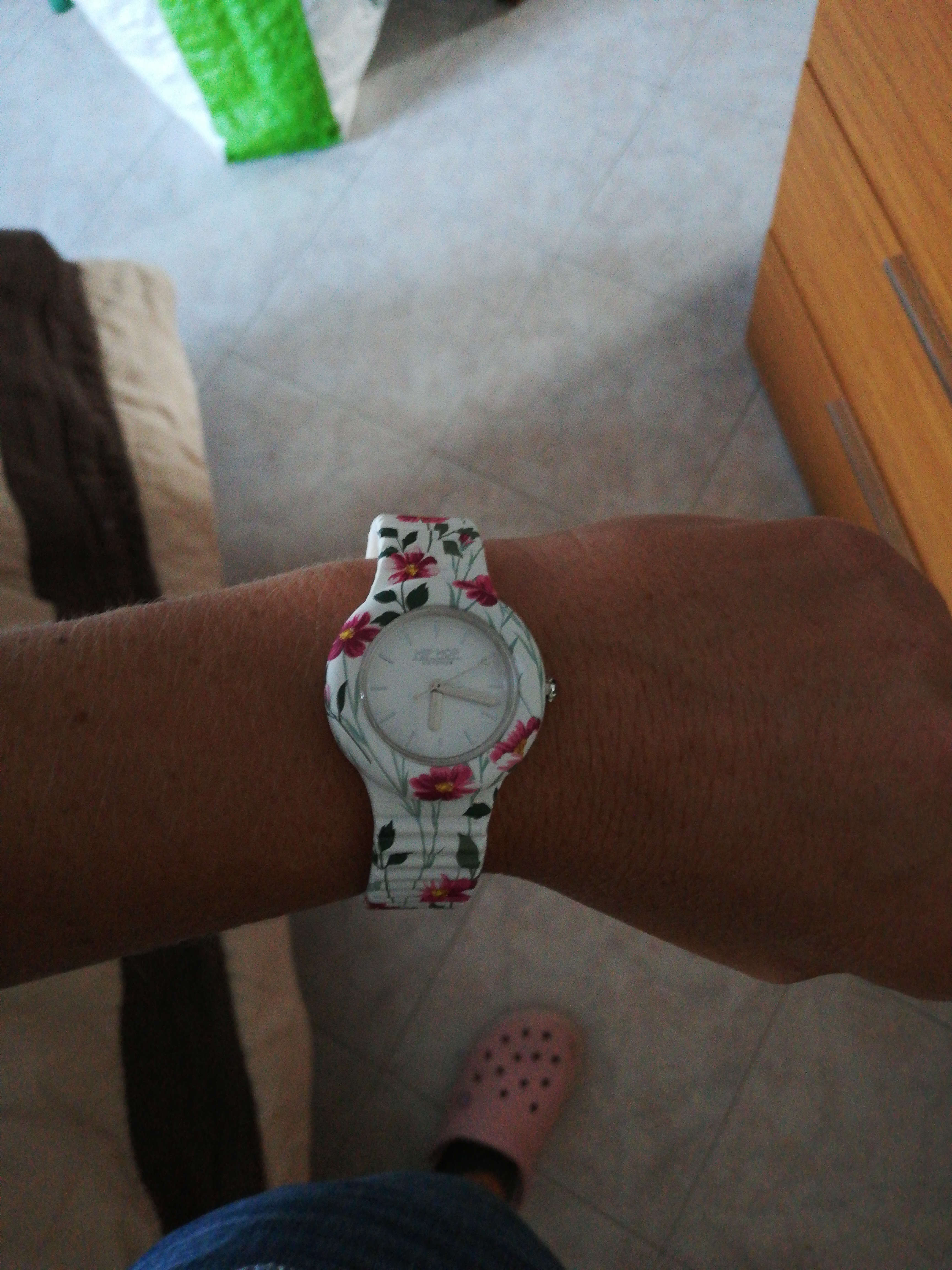 Hip Hop Flora Spring Fever Wild Flower Orologio Donna Multicolor