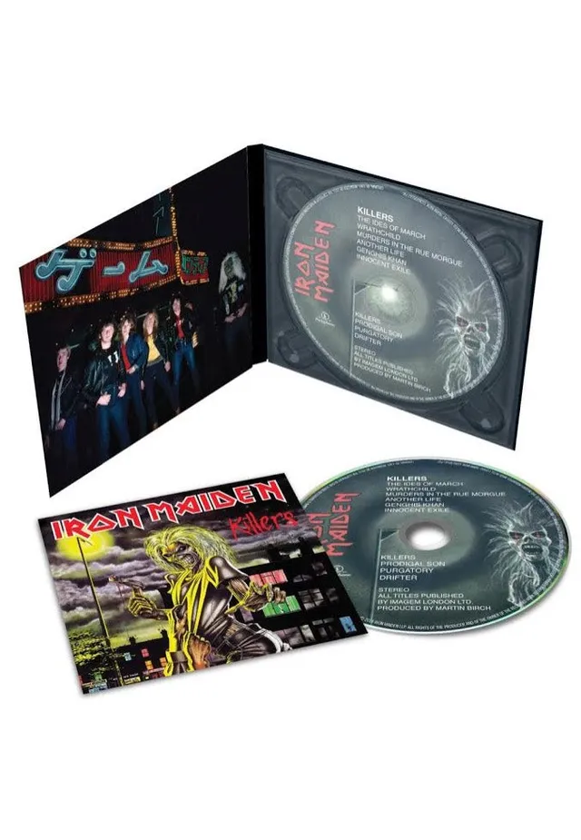 Iron Maiden Killers CD digipak heavy metal