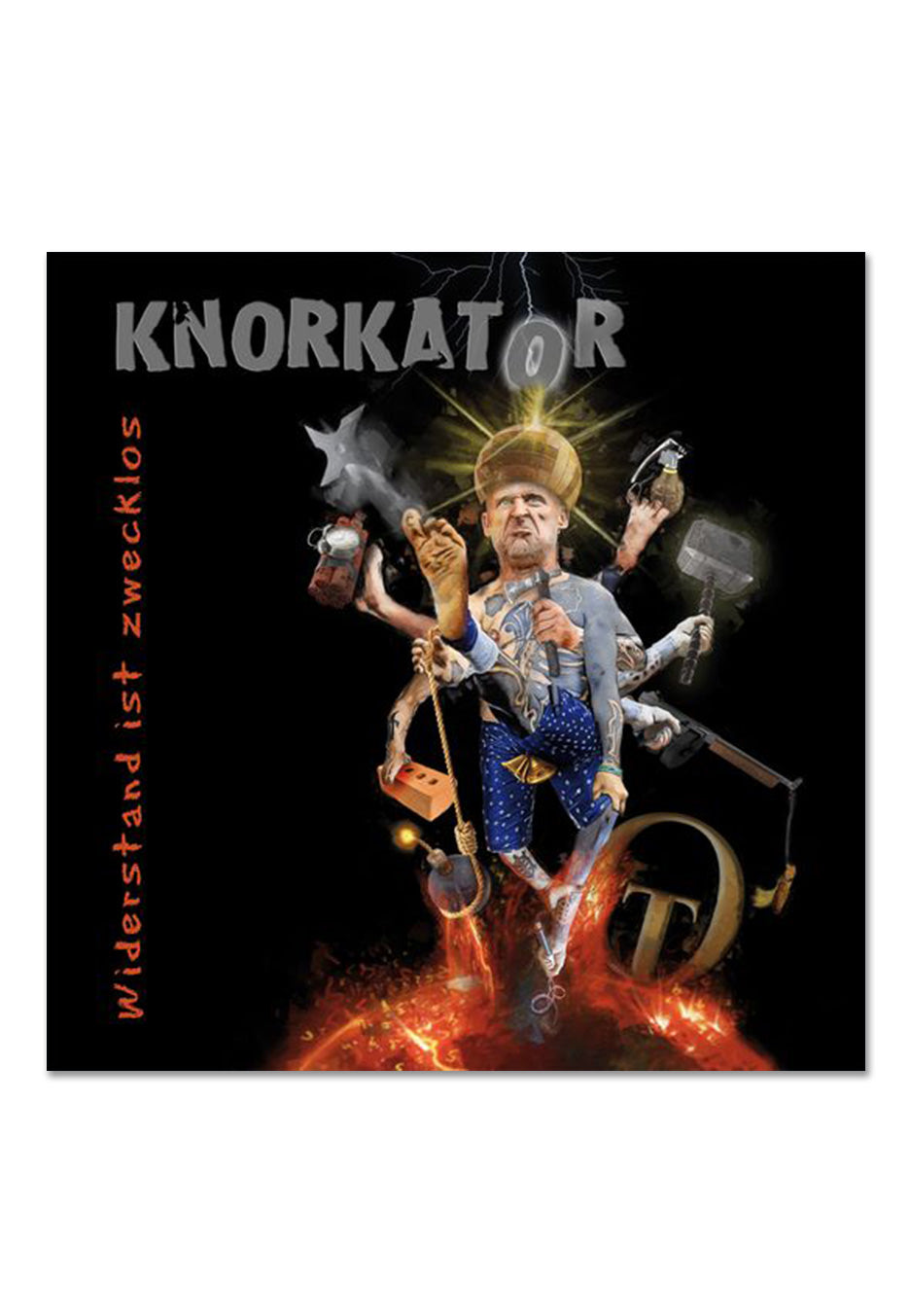 Knorkator Widerstand Ist Zwecklos vinile LP edizione standard