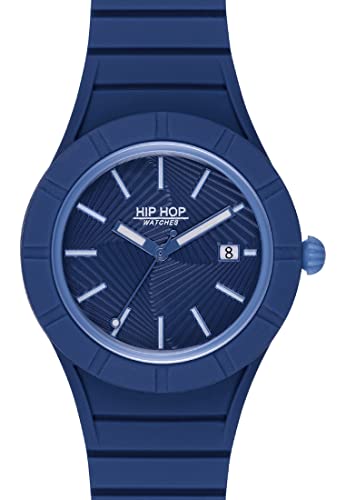 Hip Hop X Man 3.0 HWU1077 Orologio Uomo Silicone Blu 42 mm