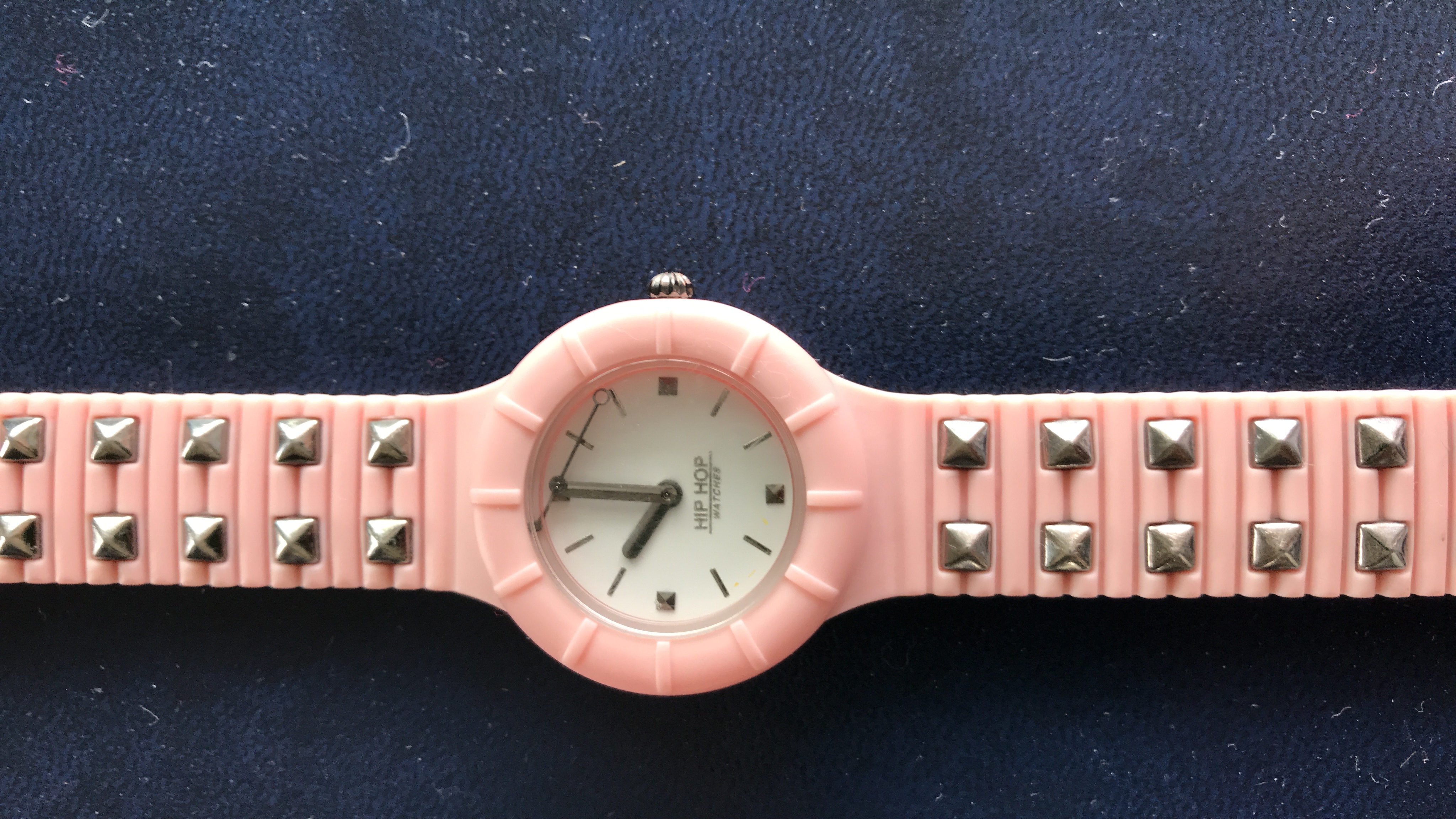 Hip Hop Hero 32 Punk Lady orologio rosa borchie 32 mm