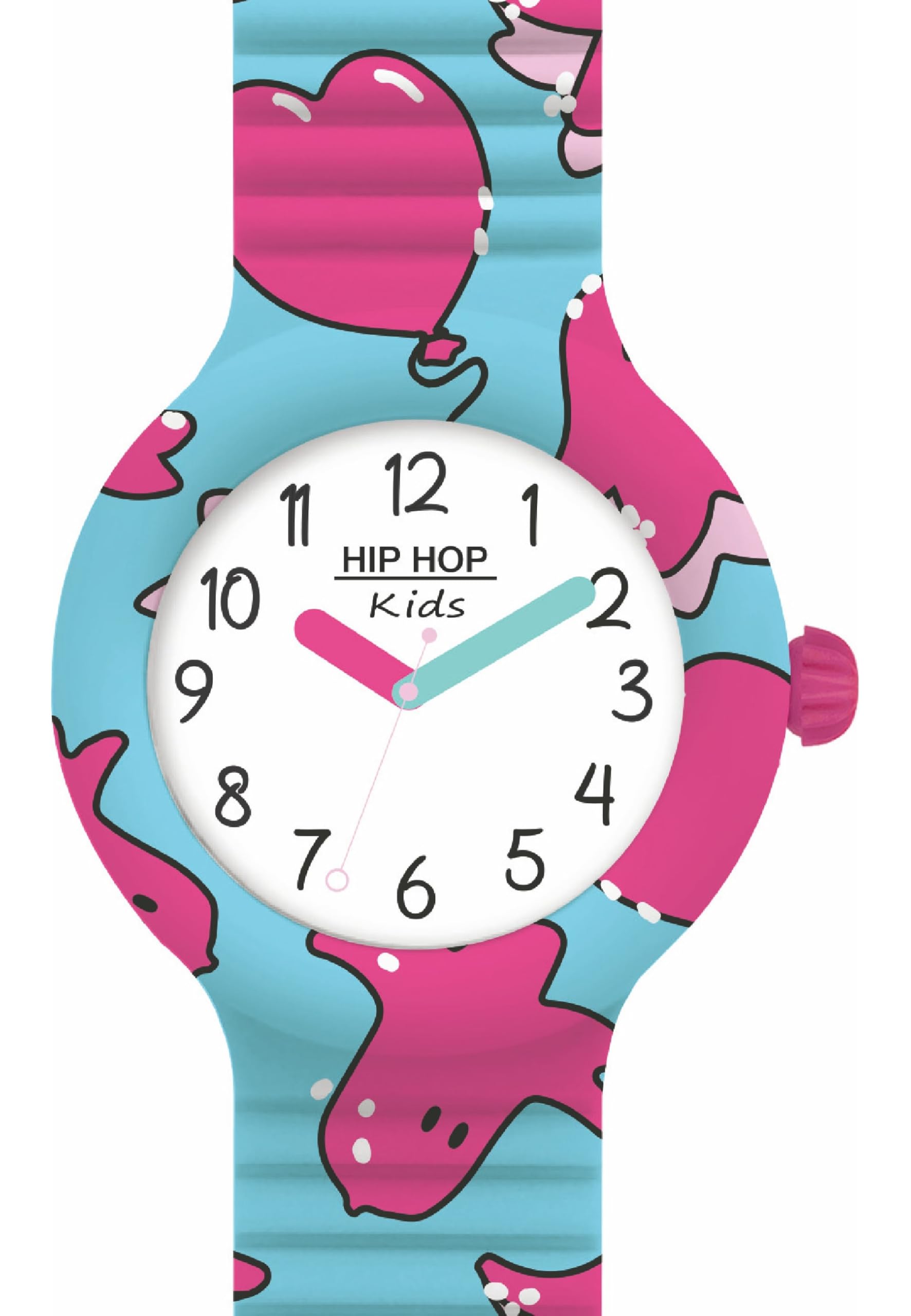 Hip Hop Kids Fun HWU1155 orologio silicone multicolore 28 mm quarzo