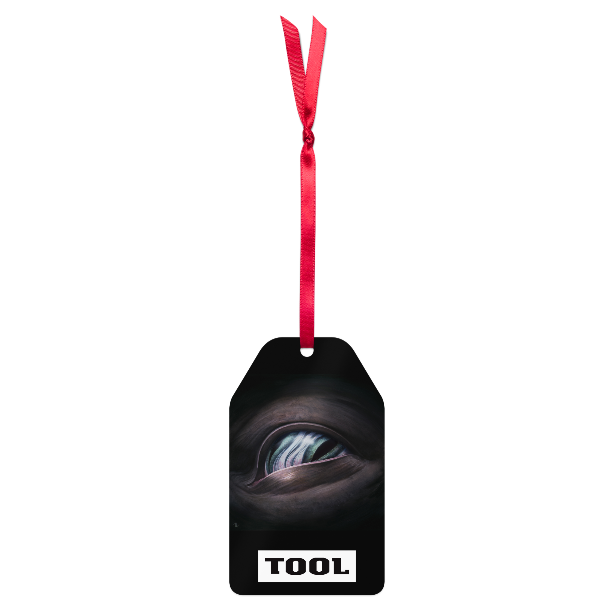 Tool Ornaments Ænima Eye Tag ornamento metallo 7,6x12,7 cm