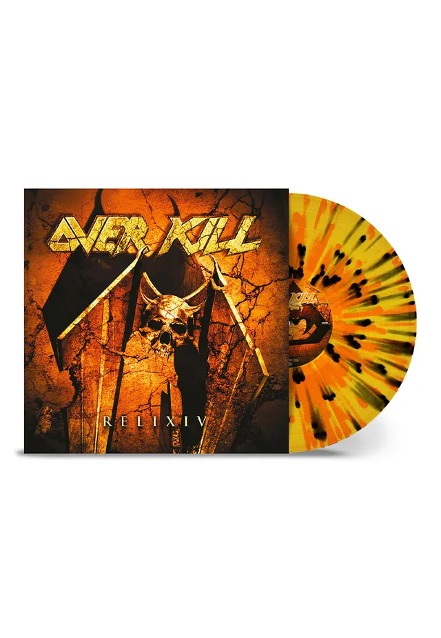 Overkill Reli XIV vinile splatter giallo limitato