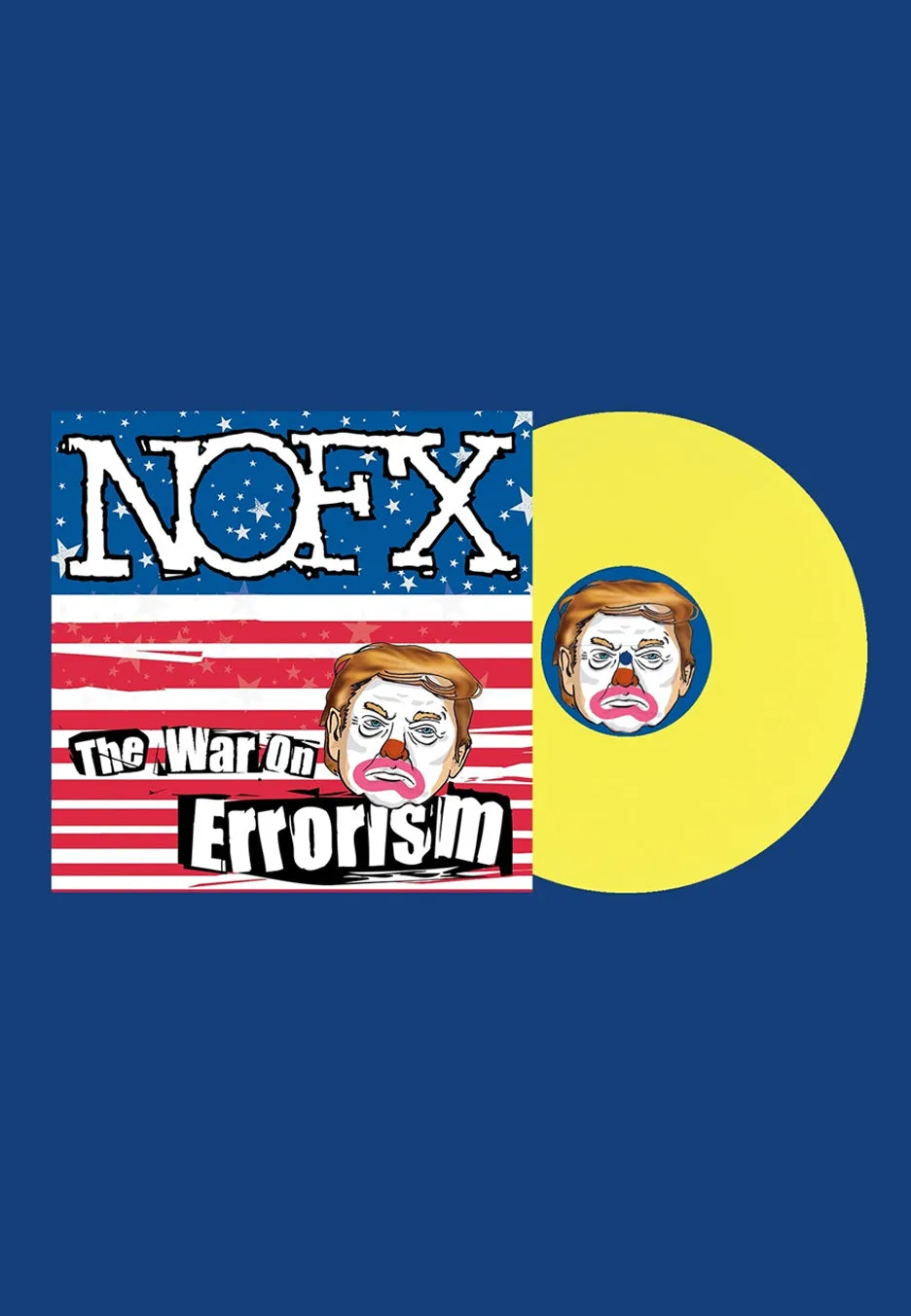 NOFX The War On Errorism vinile giallo punk rock limitato