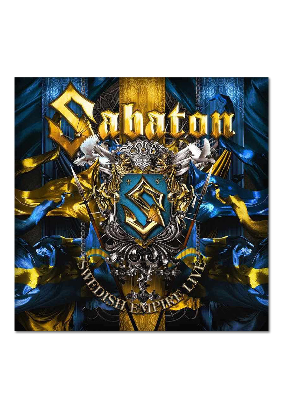 Sabaton Swedish Empire Live CD power metal