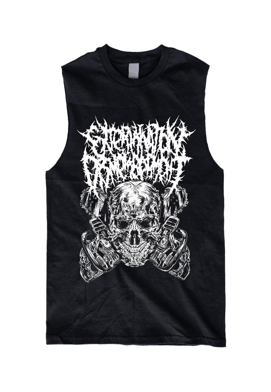 Extermination Dismemberment Chainsaw canotta nera