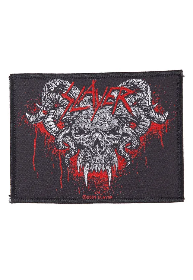 Slayer Demonic patch toppa nera onesize thrash metal
