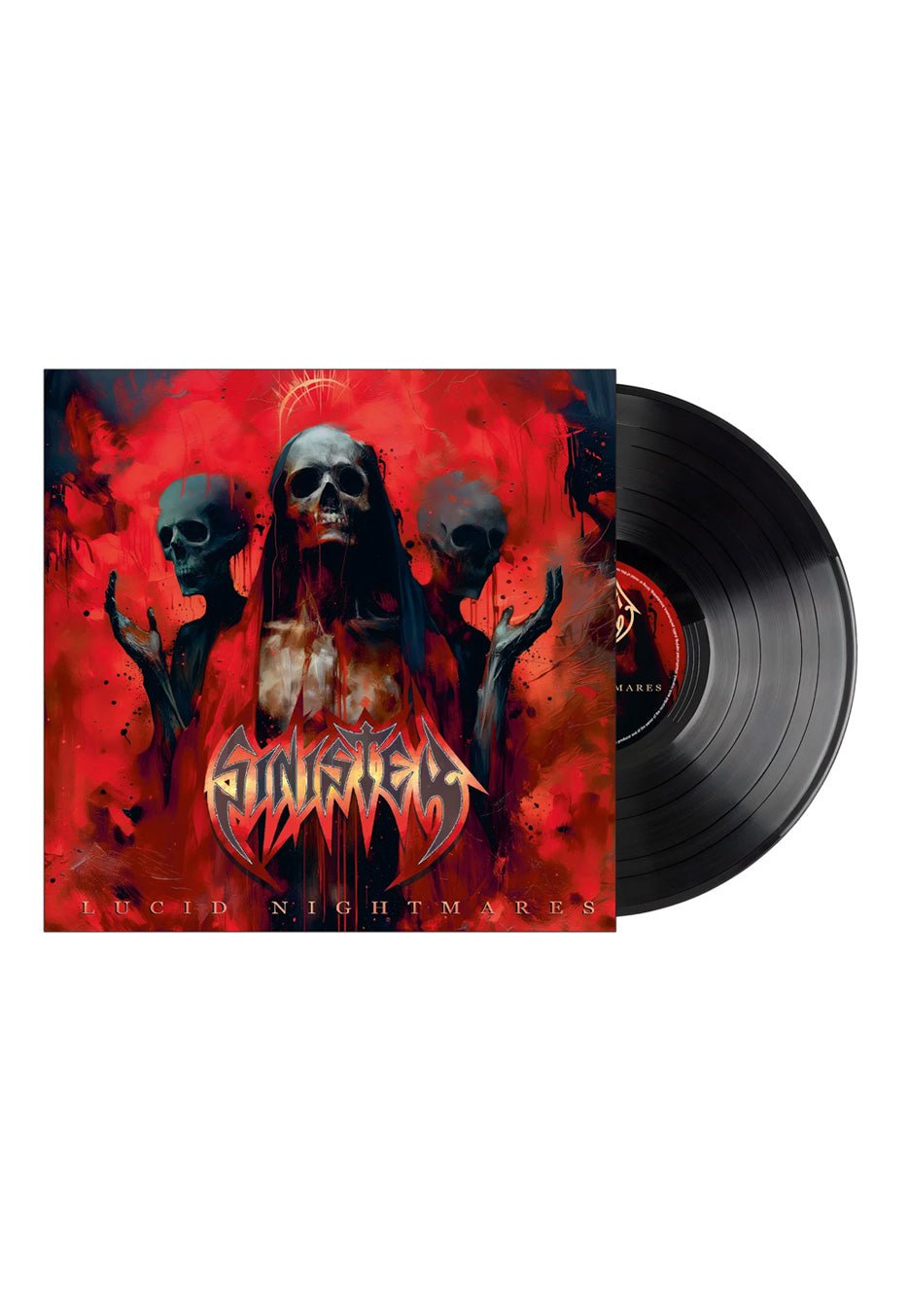 Sinister Lucid Nightmares vinile LP death metal