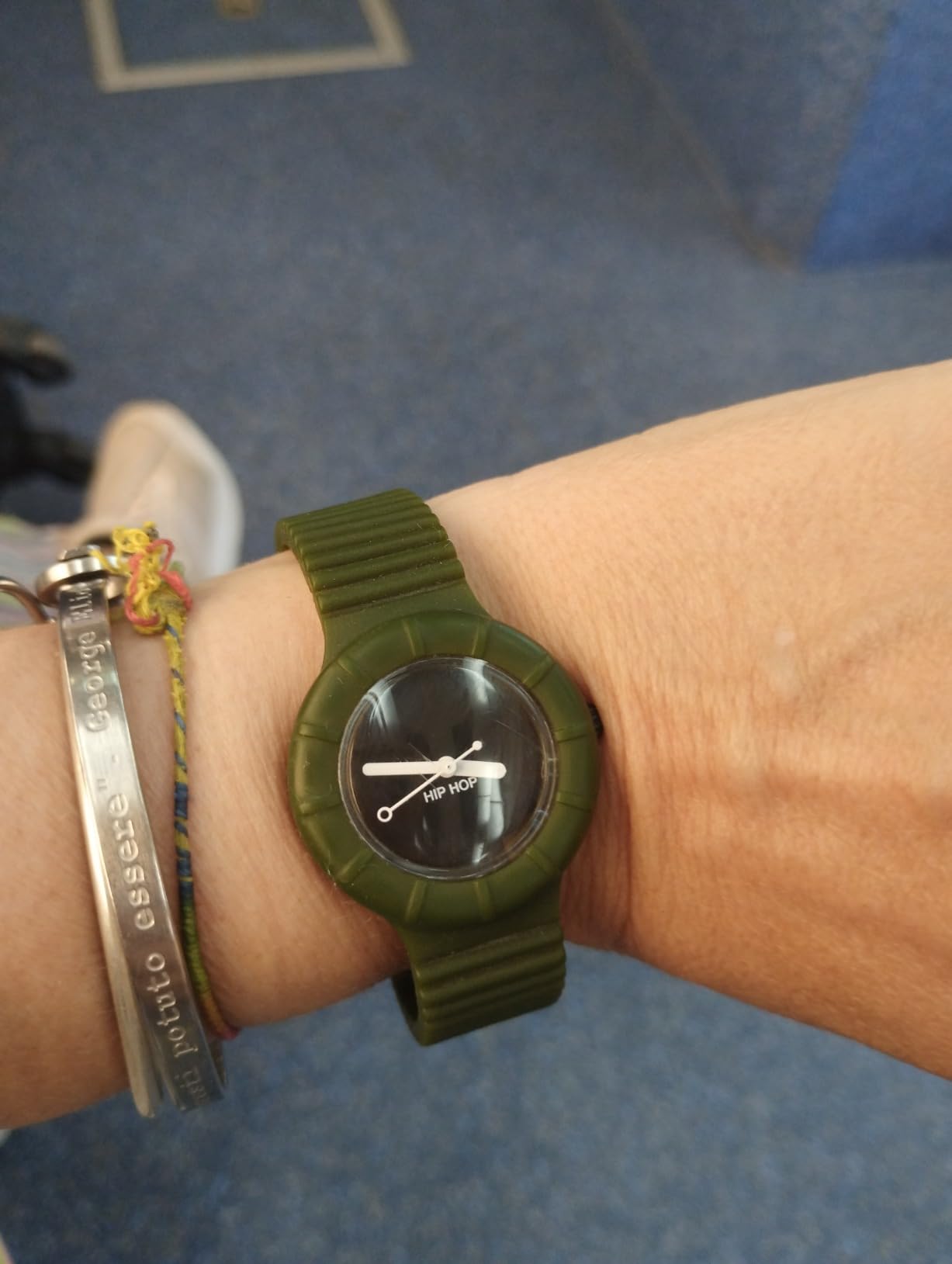 Hip Hop Hero 32 orologio donna bianco quadrante numerato