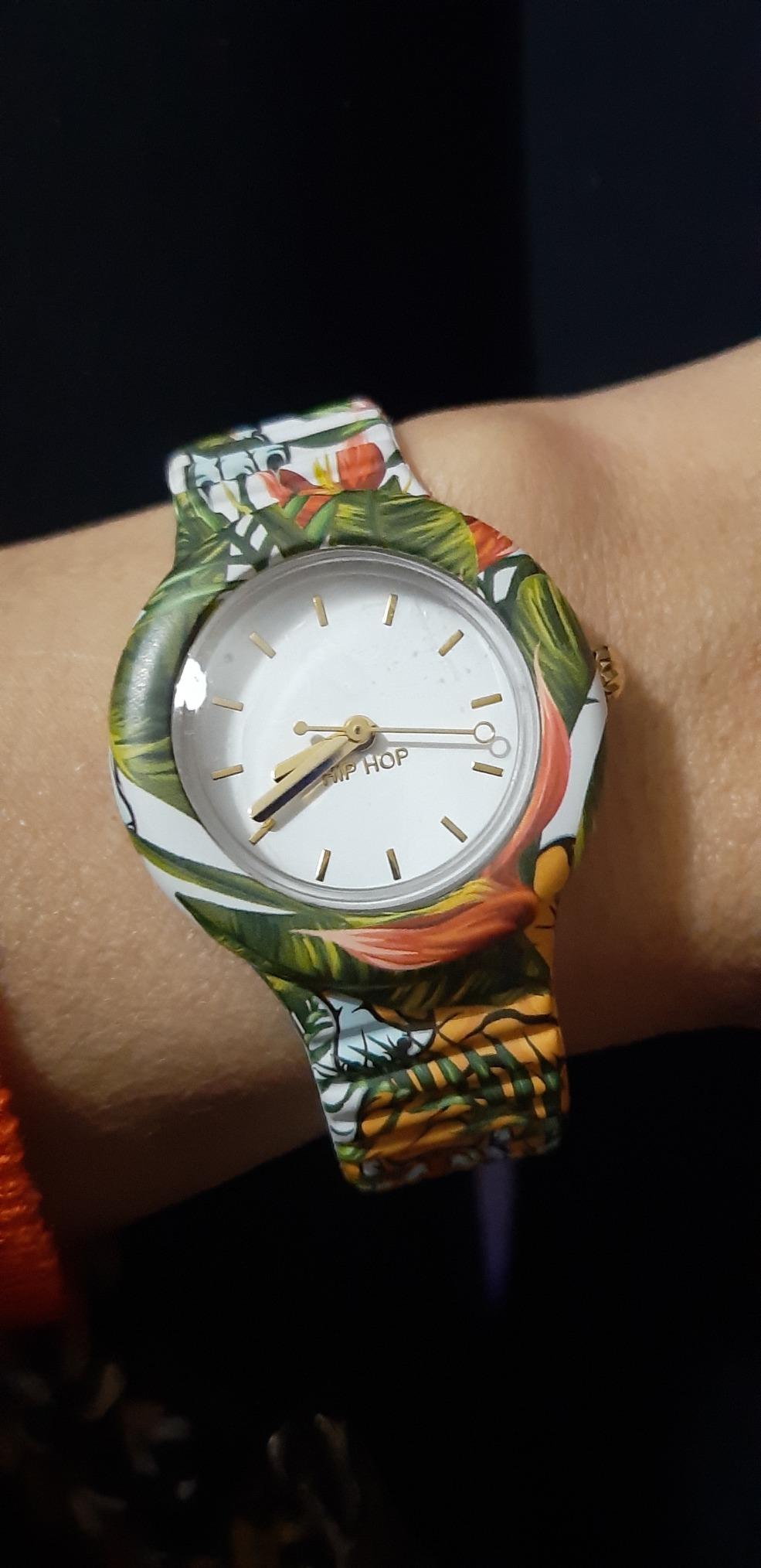 Hip Hop Hero 32 HWU0779 Orologio Donna Giallo 32 mm