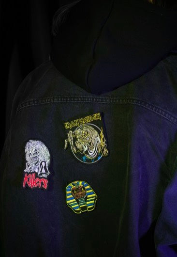 Iron Maiden Set Of 3 patch toppa multicolore poliestere