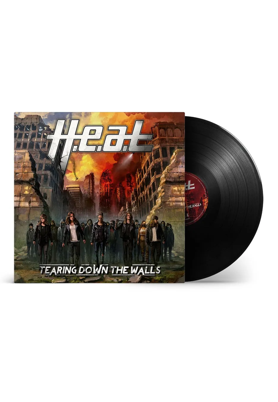 H.E.A.T Tearing Down The Walls vinile LP hard rock