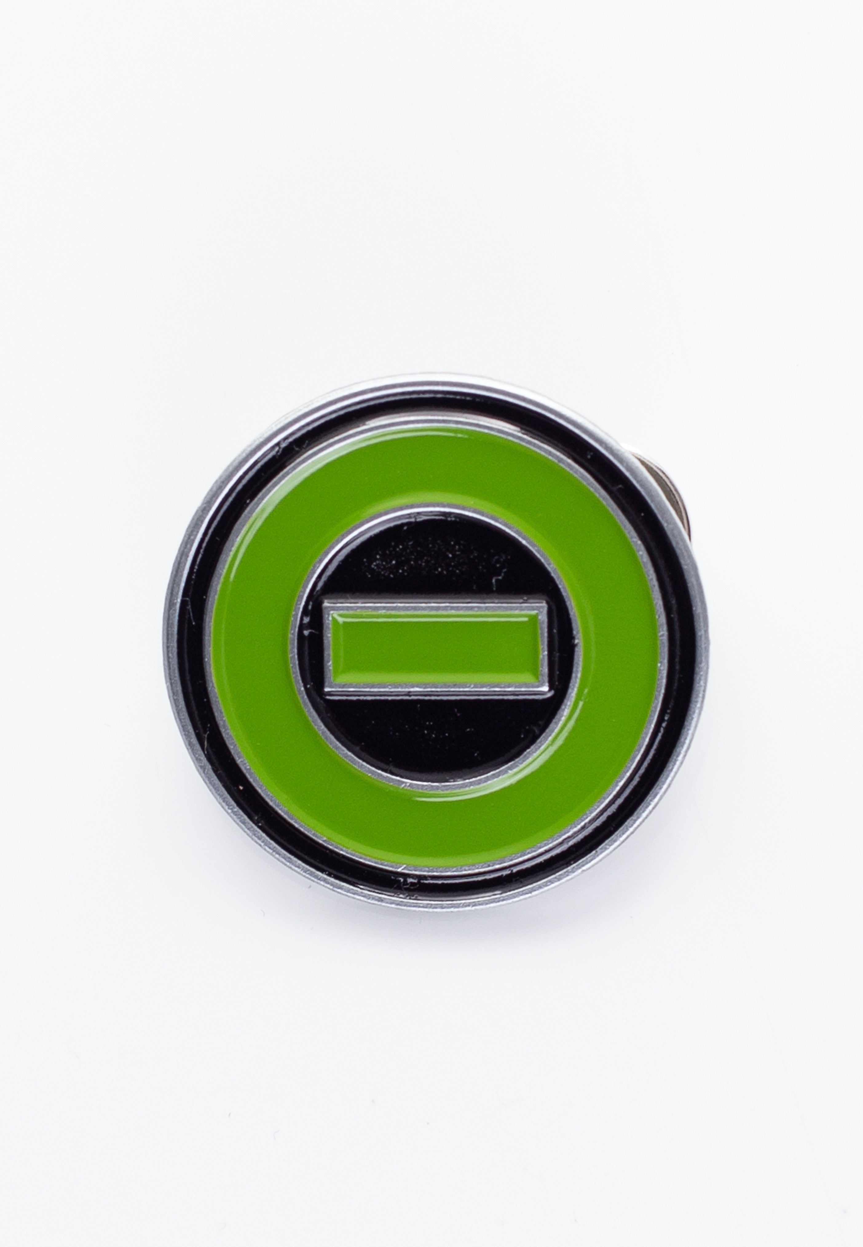 Type O Negative Negative Symbol Spilla smaltata verde