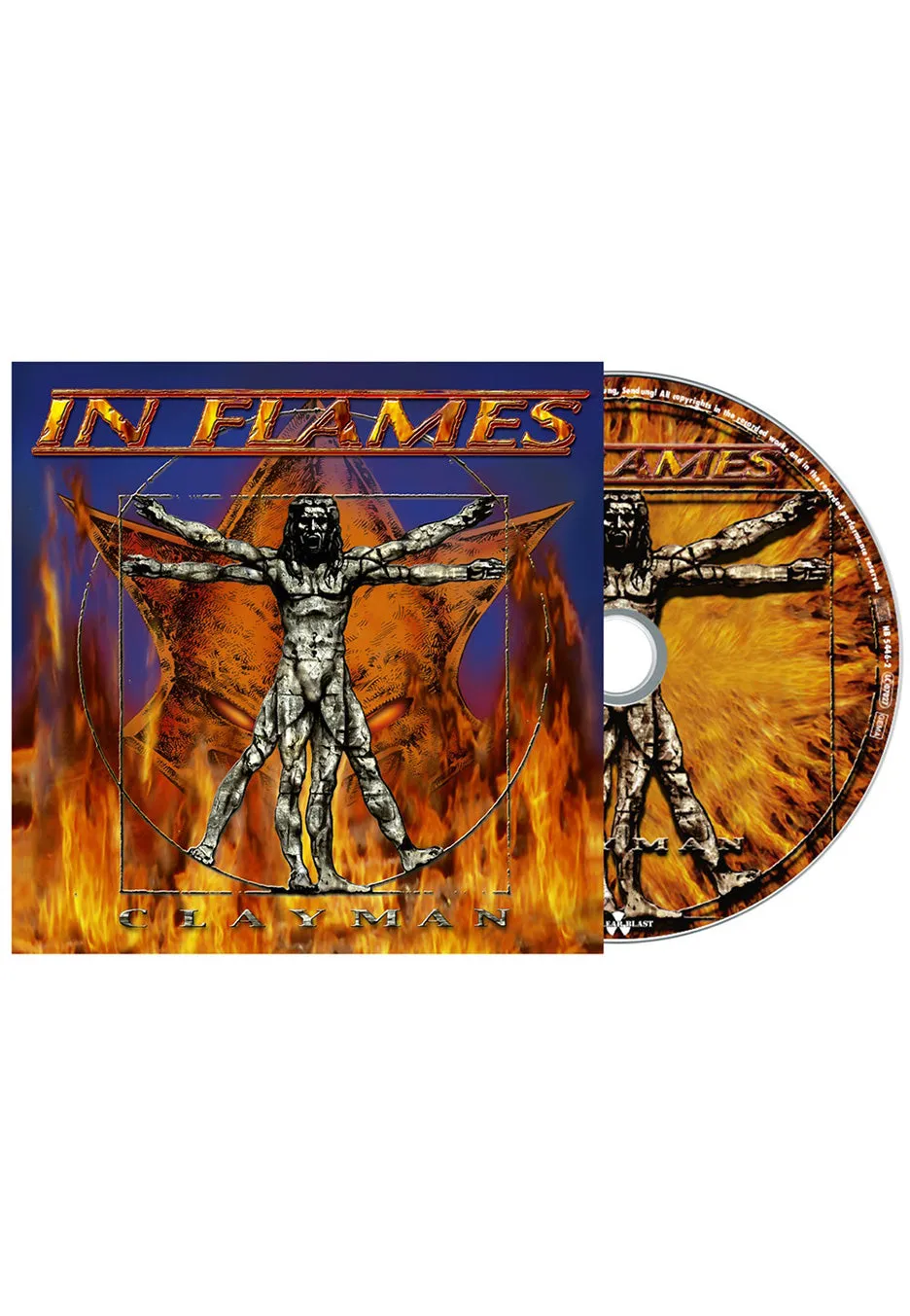 In Flames Clayman CD fisico melodic death metal