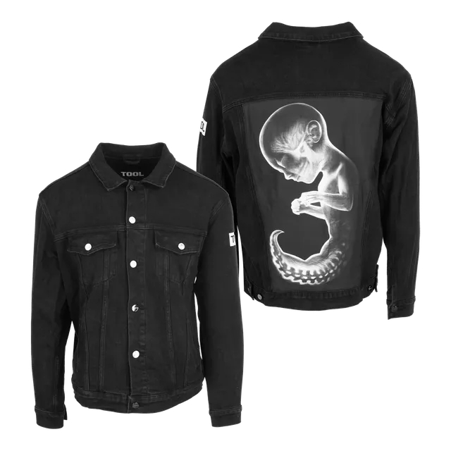 Tool Aenima Fetus giacca jeans denim cotone uomo