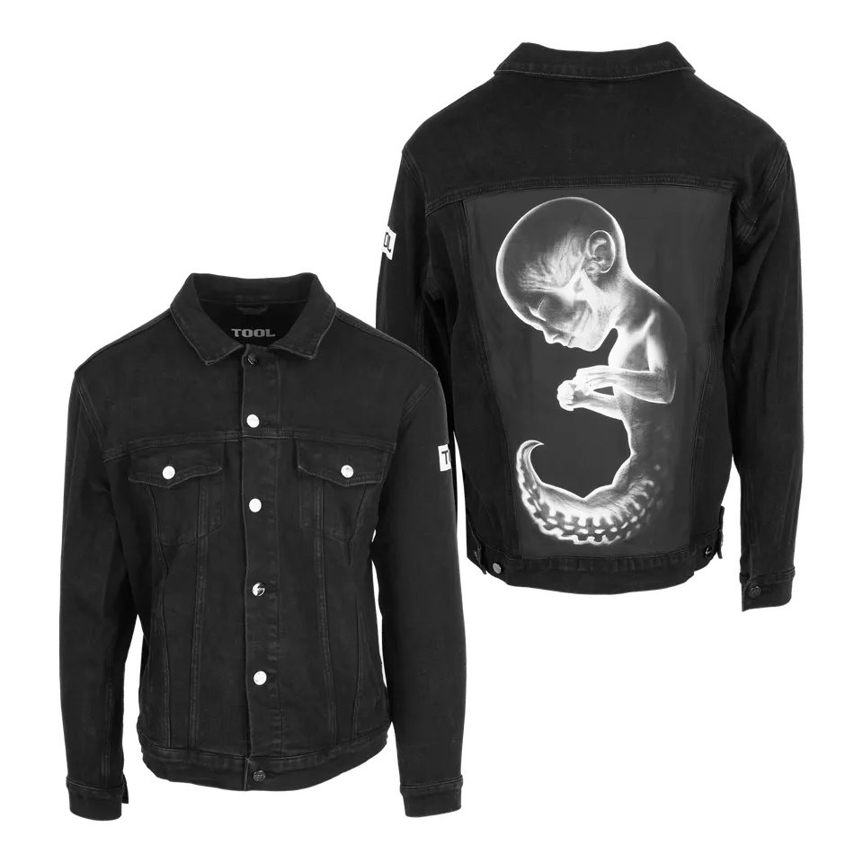 Tool Aenima Fetus giacca jeans denim cotone uomo