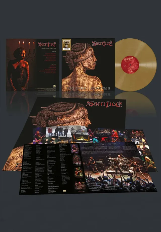 Sacrifice The Ones I Condemn Vinile LP Gold Thrash Metal