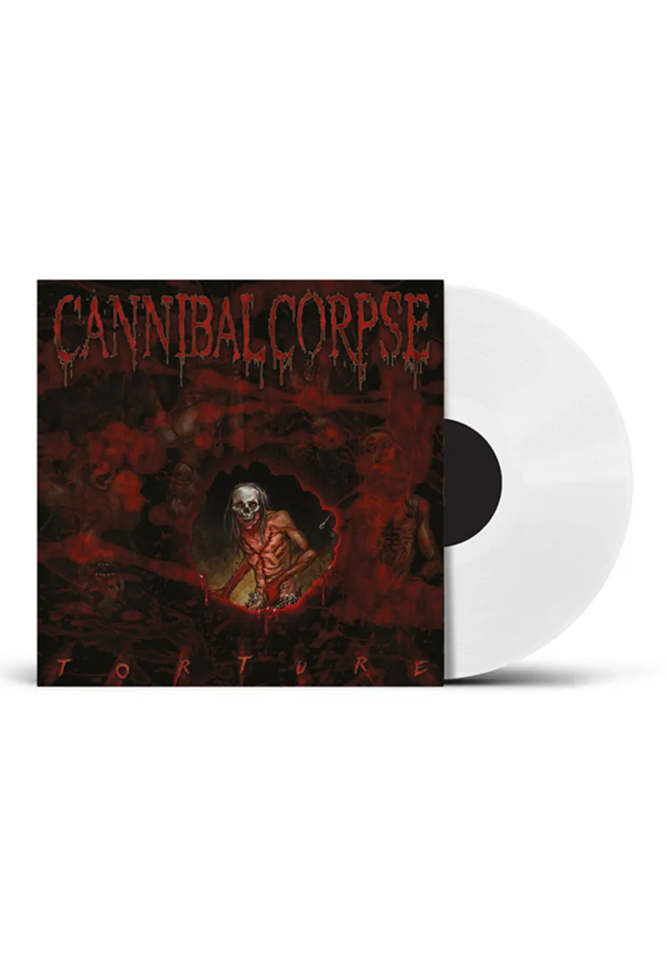 Cannibal Corpse Torture Vinile LP bianco edizione limitata