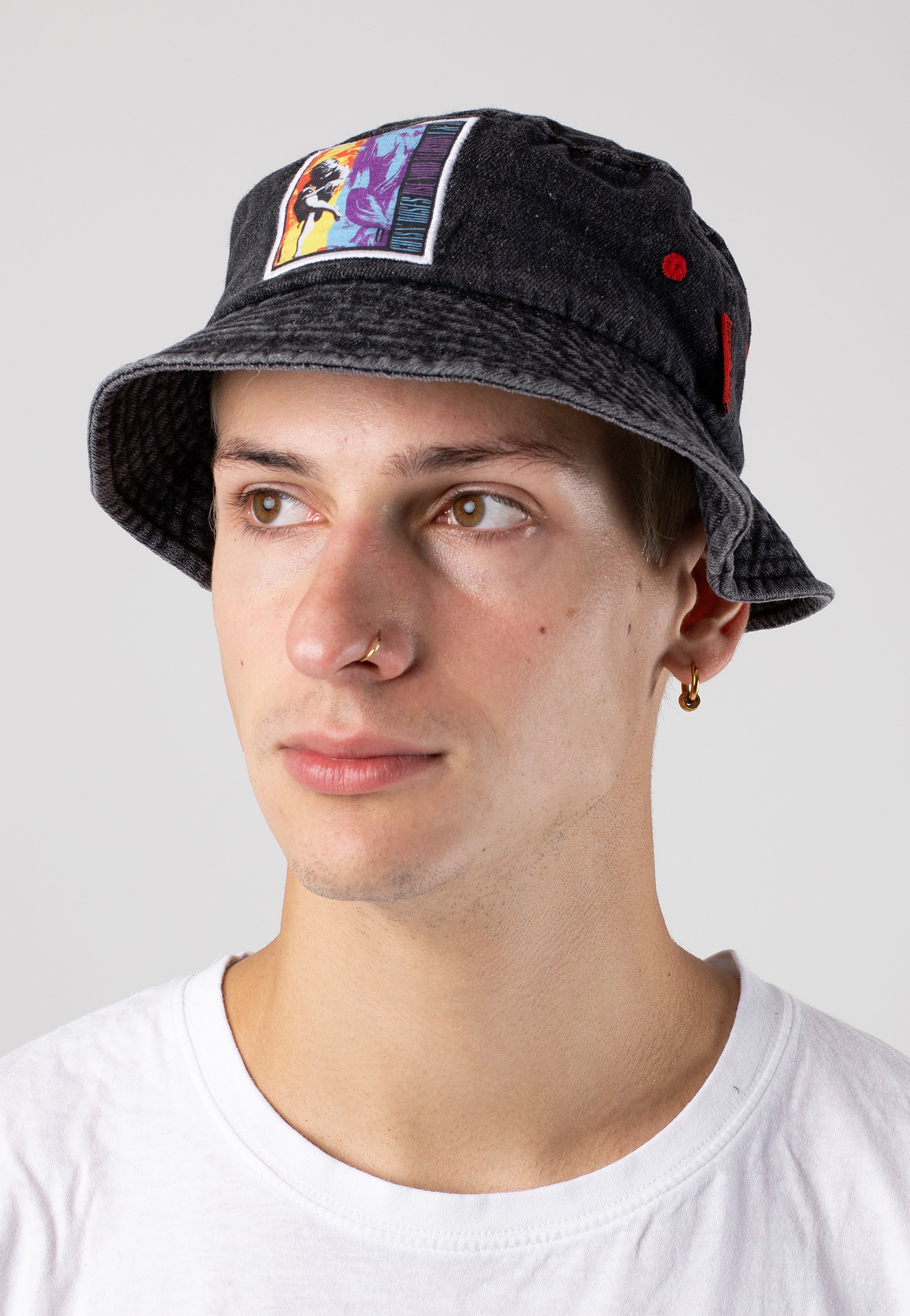 Guns N' Roses Use Your Illusion bucket hat nero classic rock