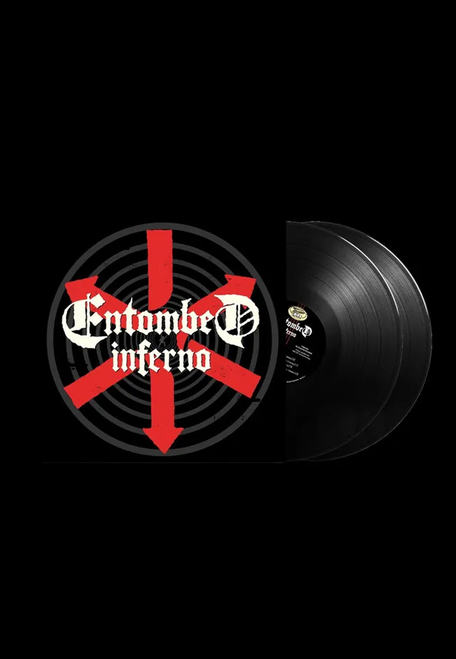 Entombed Inferno Remastered Doppio Vinile 2 LP
