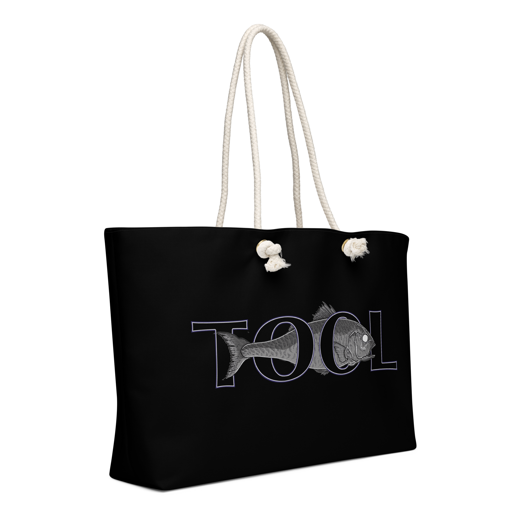 Tool Fish Logo borsa weekend tote poliestere 60,9 cm