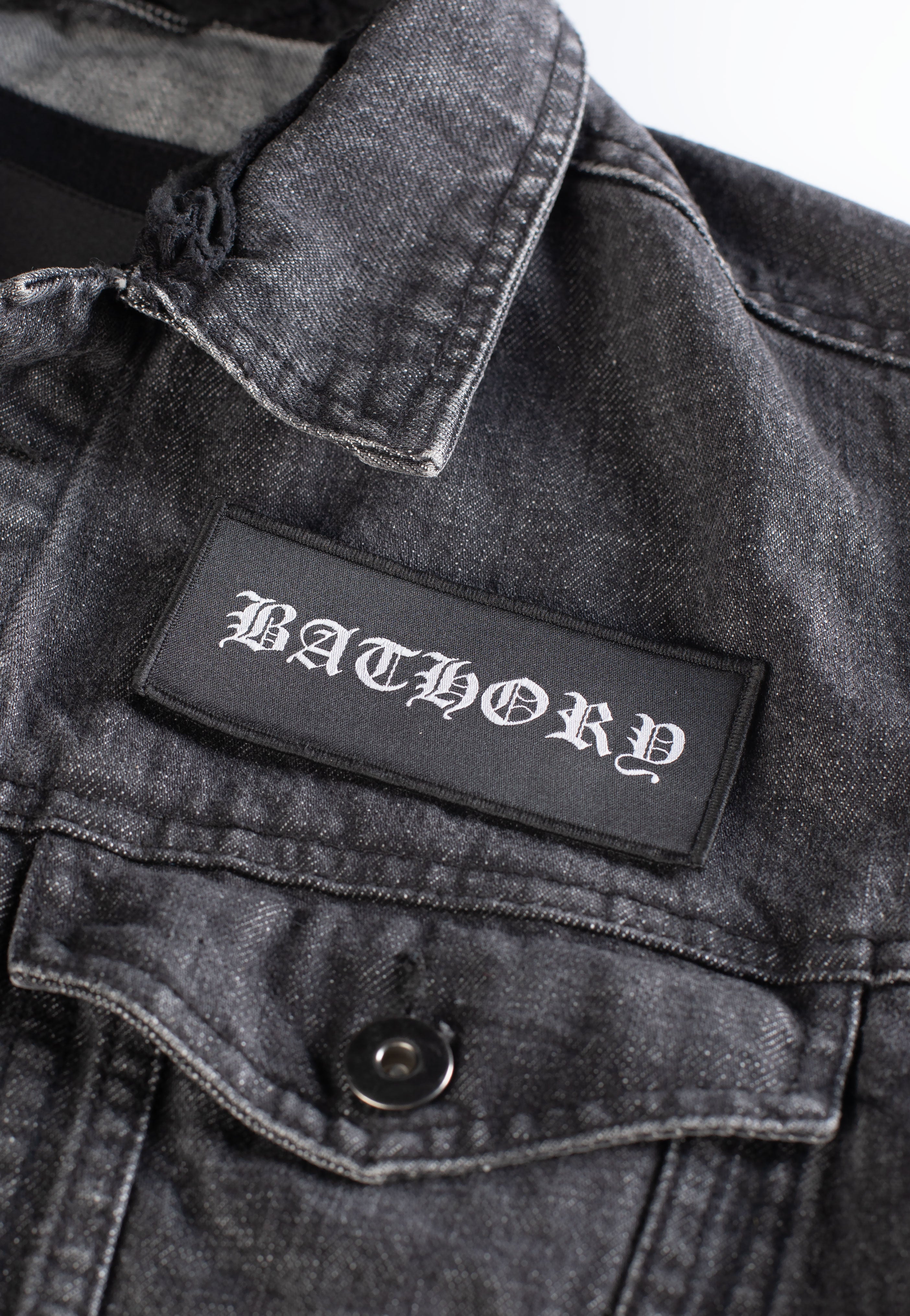 Bathory Logo patch nera onesize black metal