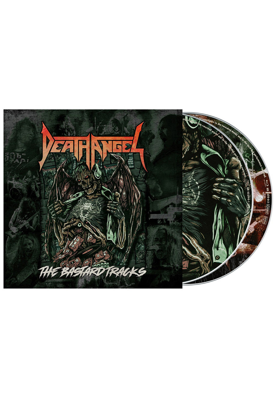 Death Angel The Bastard Tracks CD + Blu-ray thrash metal