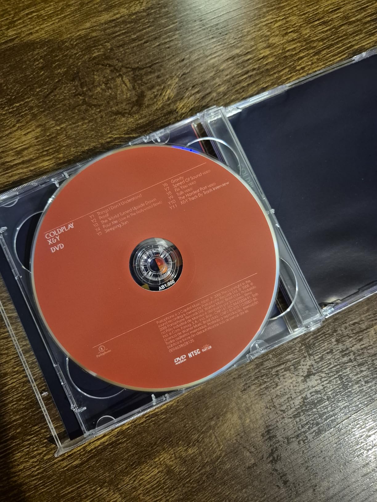 Coldplay X&Y CD album jewel case 13 brani Fix You