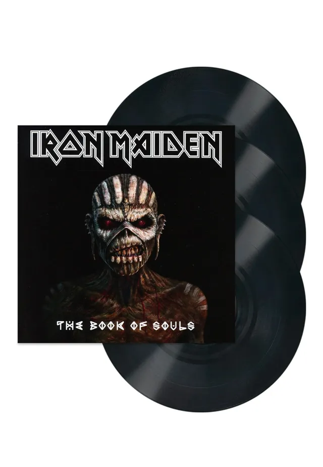 Iron Maiden The Book Of Souls vinile 3 LP heavy metal