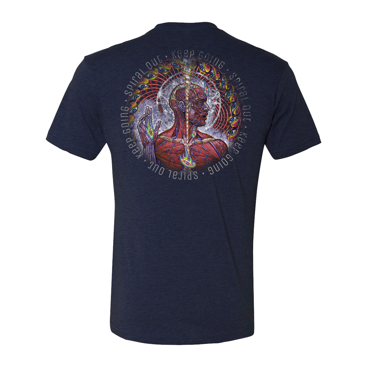 Tool Lateralus Spiral Out t-shirt unisex nera vintage taglia L