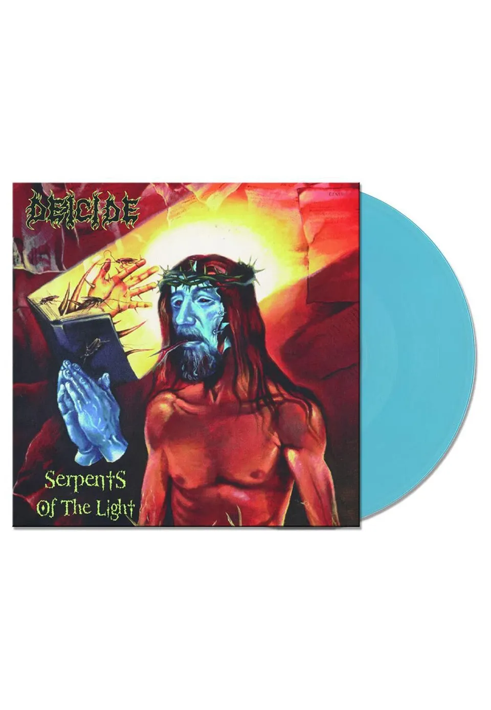 Deicide Serpents Of The Light vinile LP blu death metal
