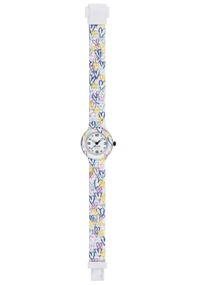 Hip Hop Kids Fun Orologio Bambina Bracciale Silicone Stampato
