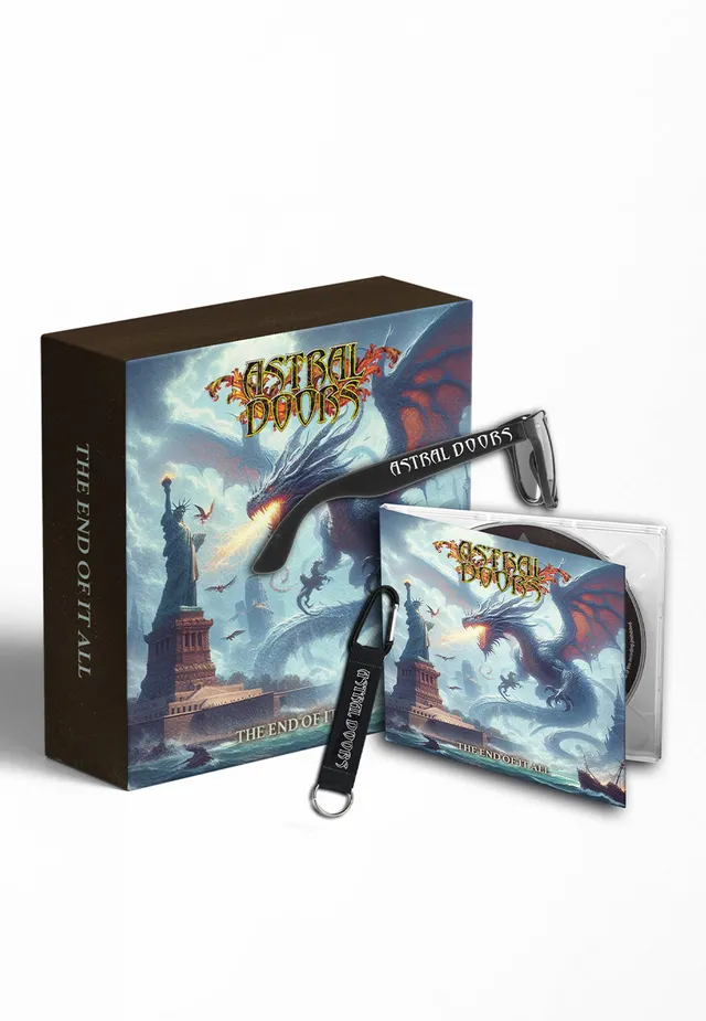 Astral Doors The End Of It All Fanbox CD Limited
