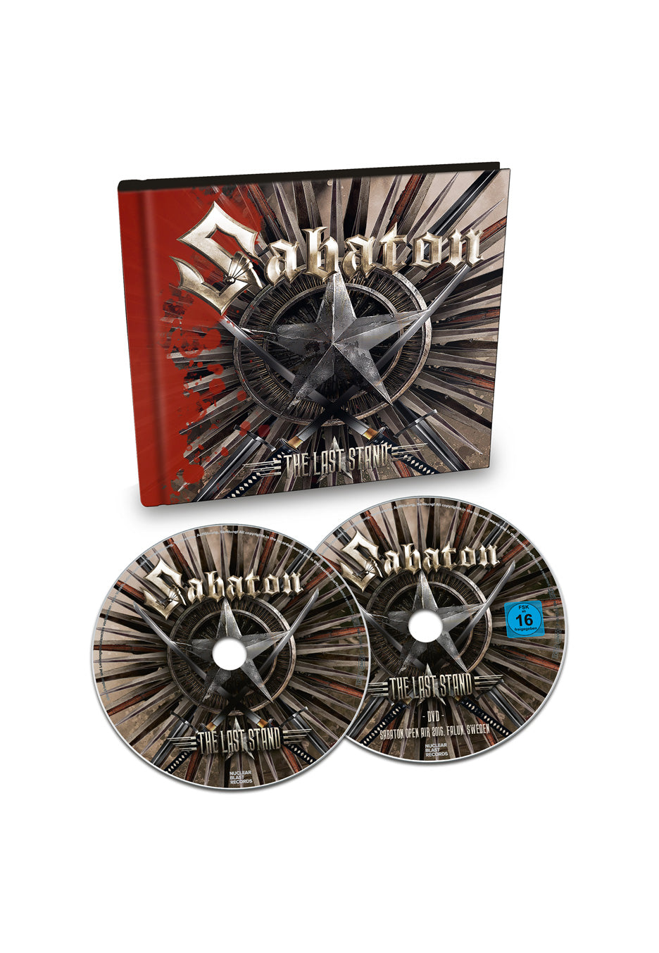 Sabaton The Last Stand 10th Anniversary CD+DVD Digibook