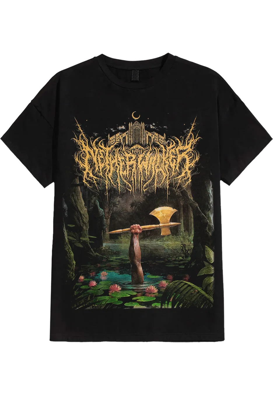 Netherwalker Battle Of Tredem T-Shirt nera deathcore