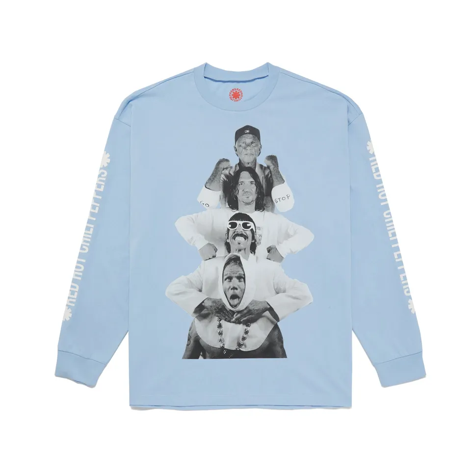 Red Hot Chili Peppers Four Wise Men maglietta azzurra L