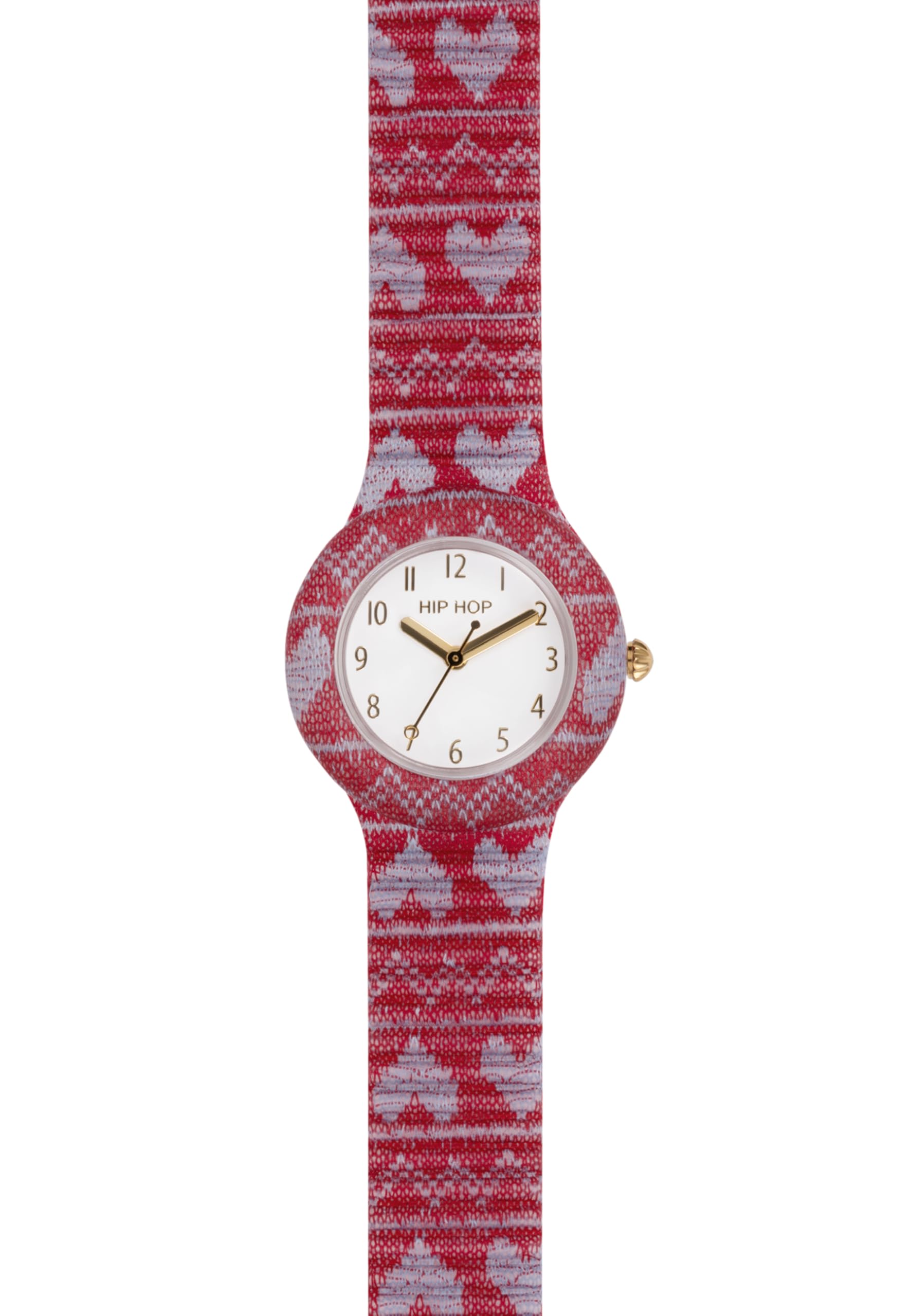 Hip Hop Love Me Yes Orologio Donna Cuori Rosso 32 mm