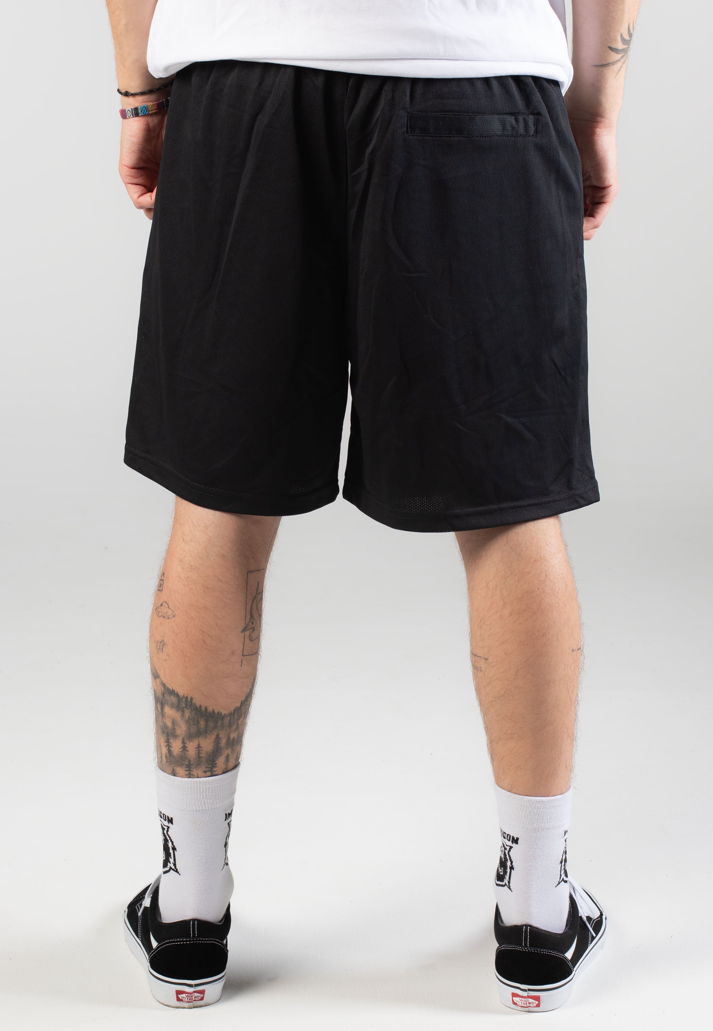 Dying Fetus Simple Logo shorts neri mesh death metal