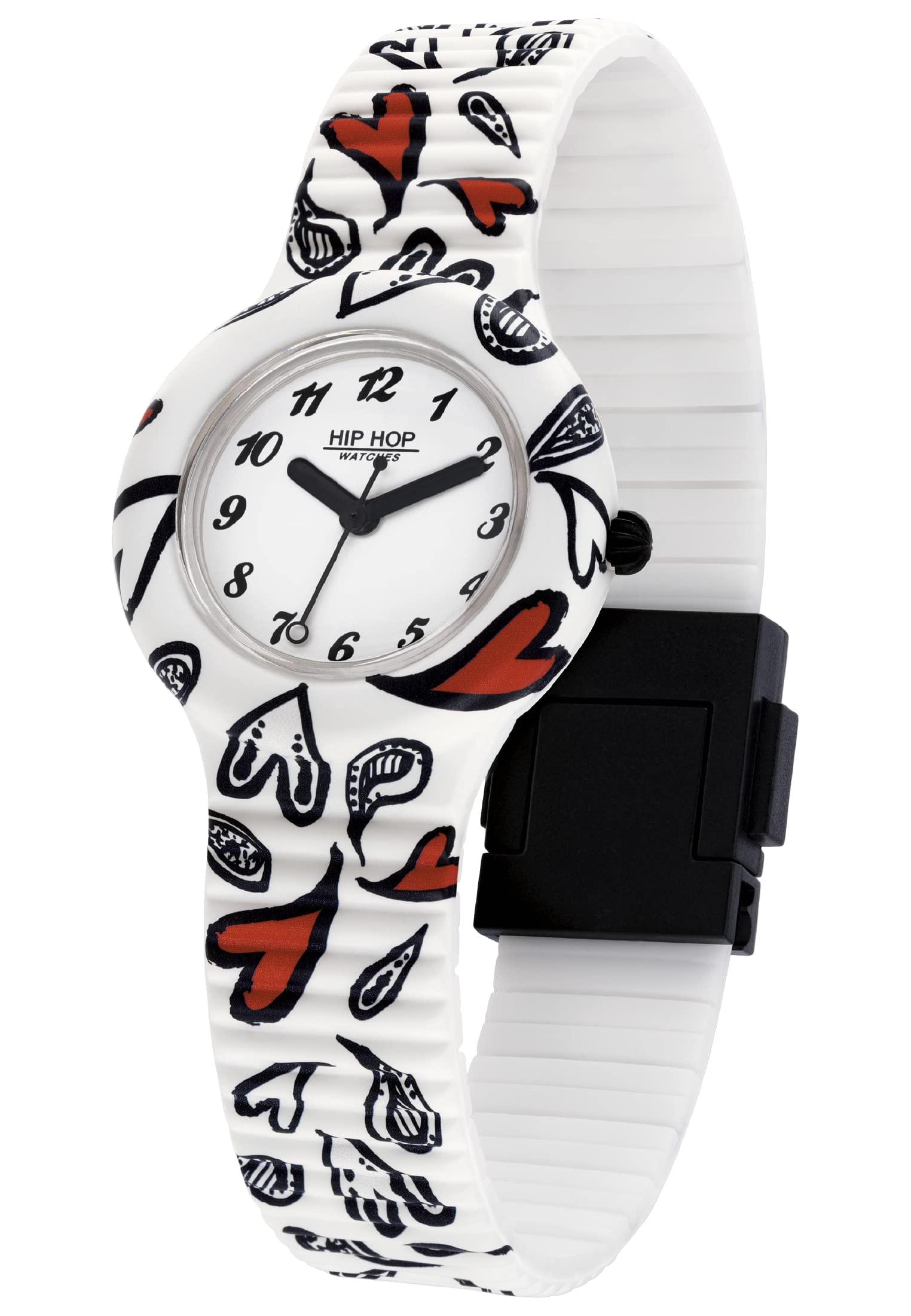 Hip Hop Hero 32 Heart orologio donna silicone 32 mm