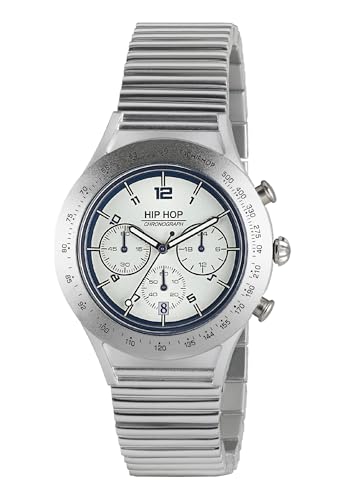 Hip Hop X Man HWU0730 orologio uomo alluminio bianco