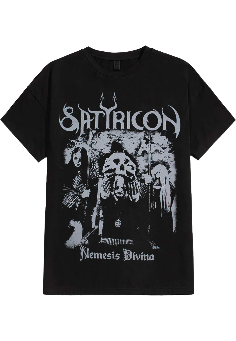 Satyricon Nemesis Reduced maglietta uomo nera taglia M black metal