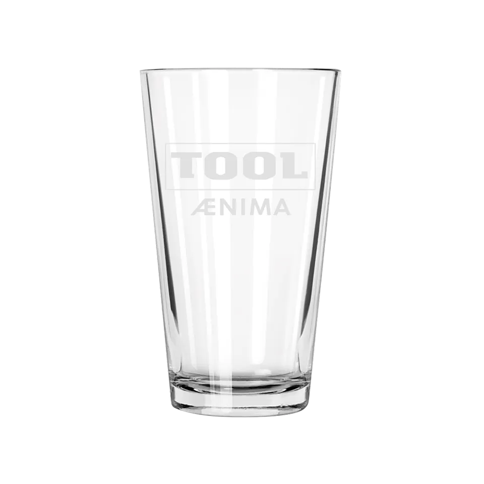 Tool Aenima Logo Bicchiere Pinta 16 oz Vetro