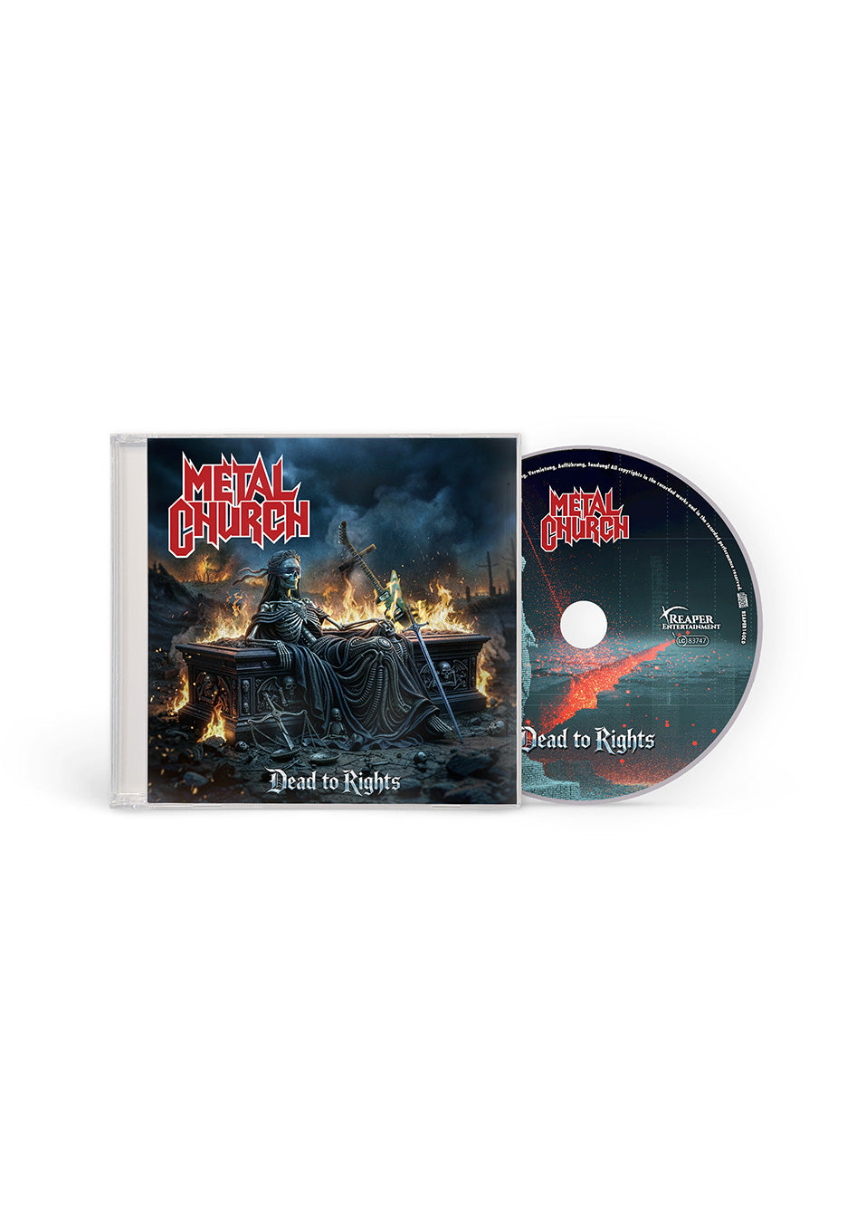Metal Church Dead To Rights CD heavy metal 2026