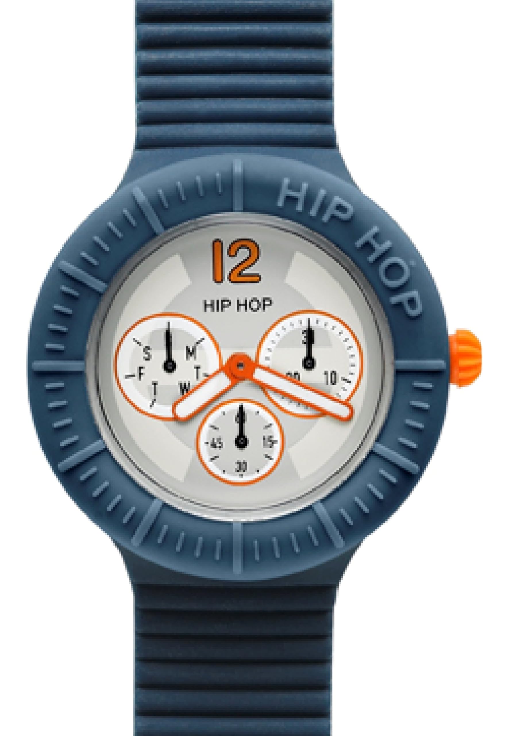 Hip Hop X Man orologio uomo silicone 42 mm