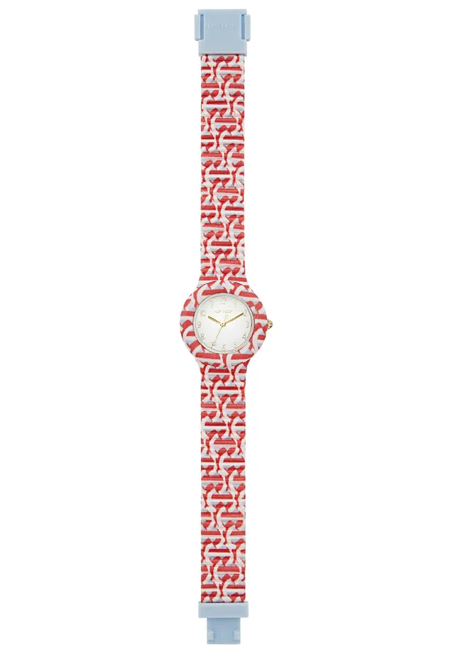 Hip Hop Logomania HWU1152 orologio donna bianco multicolore